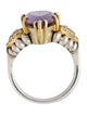 Lagos Amethyst & Diamond Cocktail Ring
