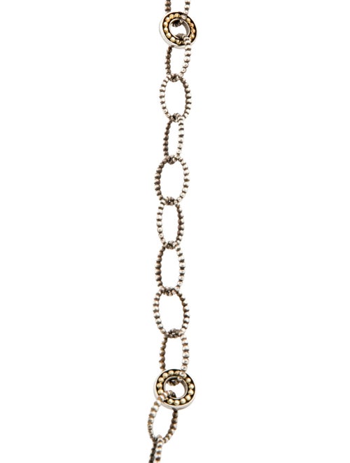 Lagos Two-Tone Long Chain Necklace