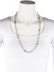 Lagos Two-Tone Long Chain Necklace