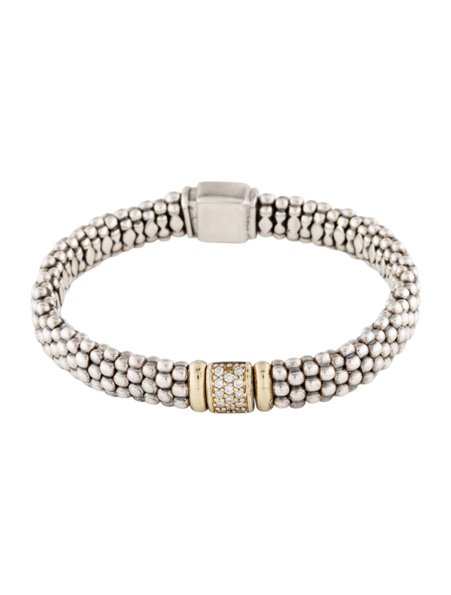 Lagos Diamond Caviar Bracelet