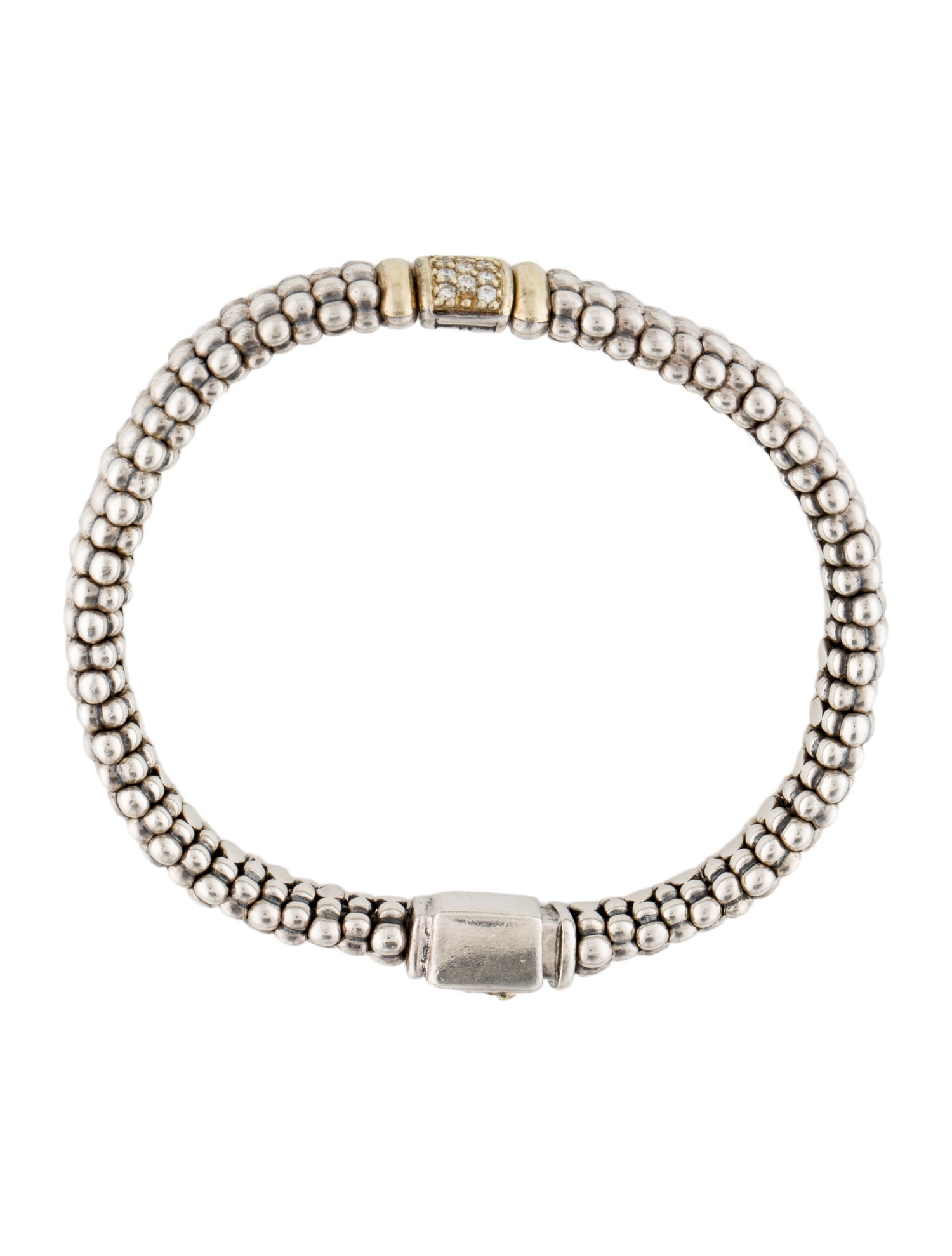 Lagos Diamond Caviar Bracelet