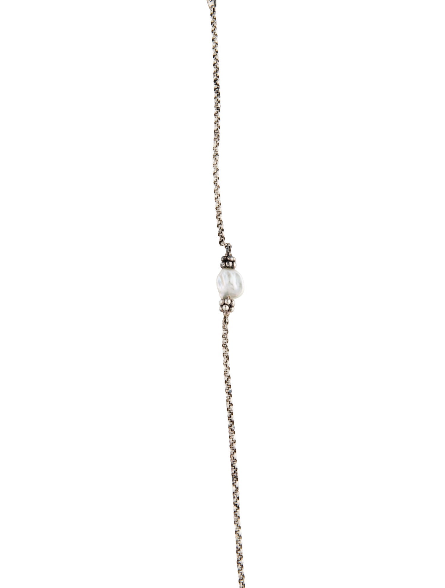 Lagos Pearl Luna Station Necklace
