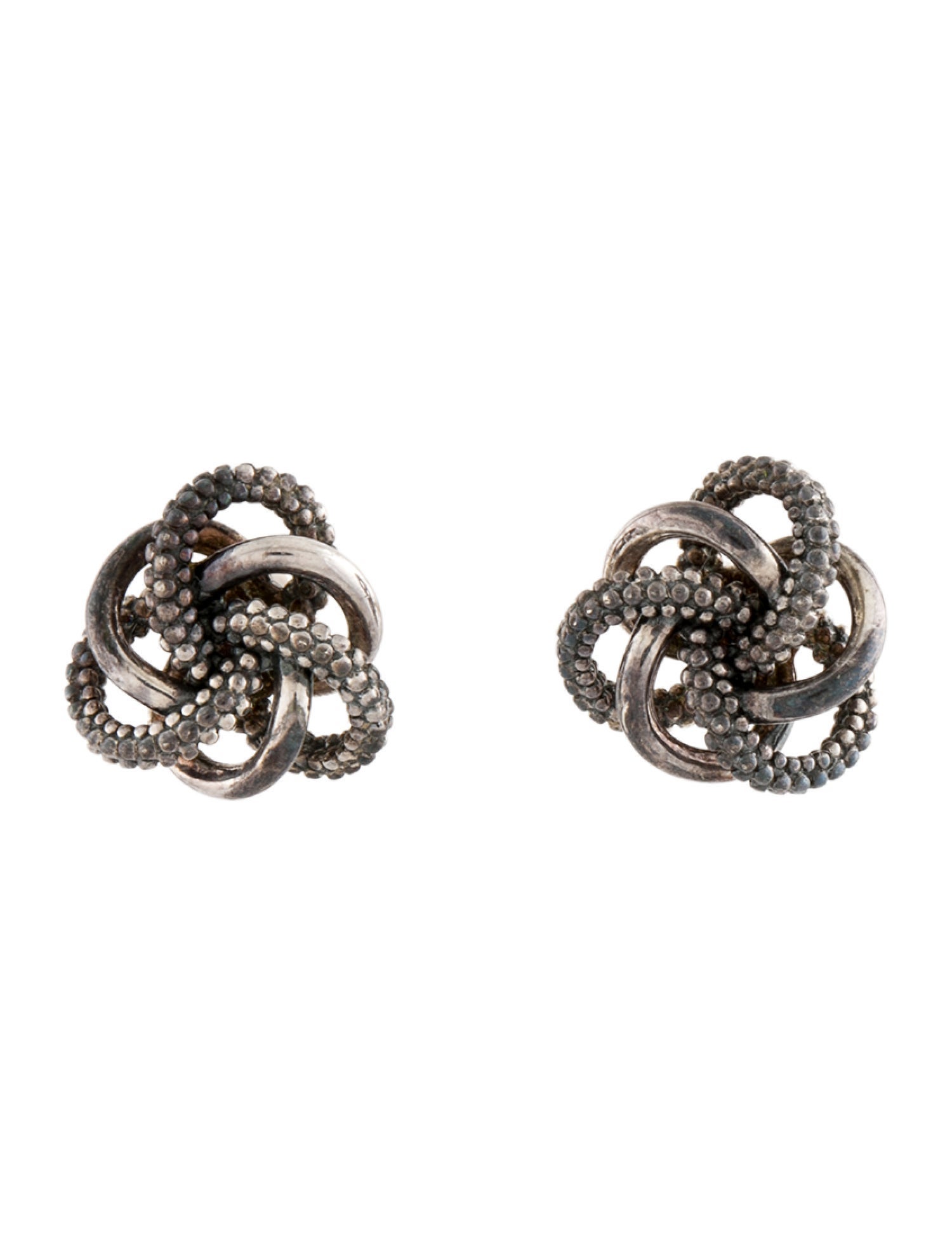Lagos Love Knot Stud Earrings