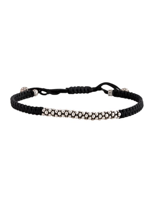 Lagos Caviar Macrame Cord Bracelet
