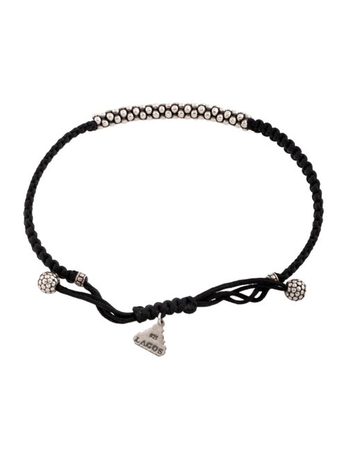 Lagos Caviar Macrame Cord Bracelet