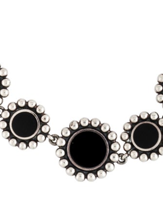 Lagos Onyx Maya Circle Link Bracelet