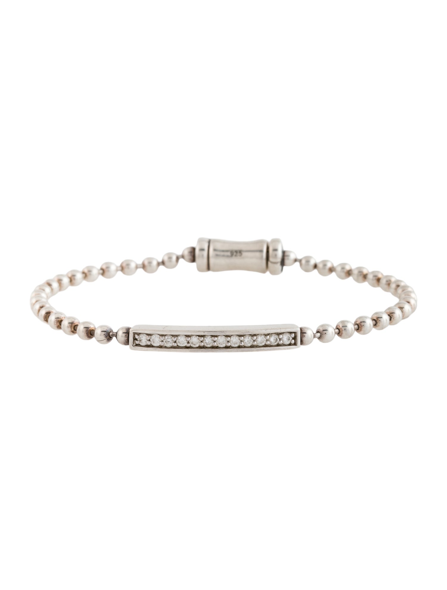 Lagos Diamond Beaded Bracelet