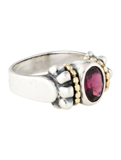 Lagos 1.85ct Garnet Caviar Cocktail Ring