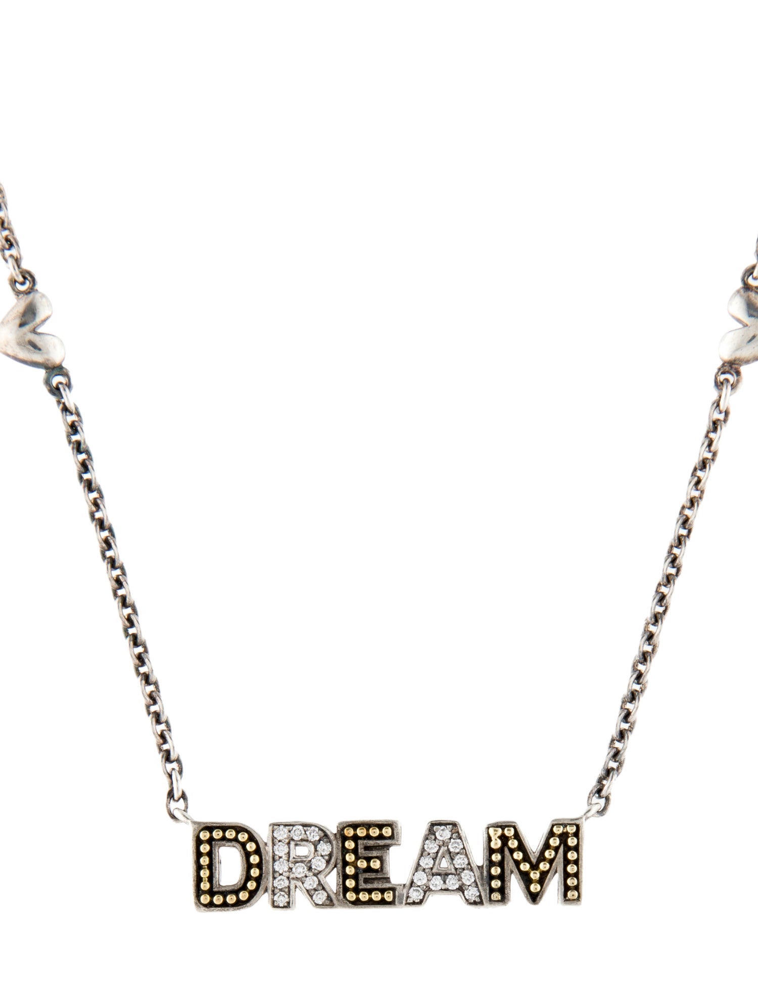 Lagos Diamond Caviar 'Dream' Pendant Necklace