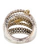 Lagos Two-Tone Caviar Statement Ring