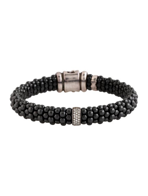 Lagos Single Station Ceramic Diamond Bracelet