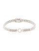 Lagos Diamond Circle Caviar Bracelet