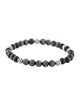 Lagos Five Station Hawk's Eye Quartz Bead Bracelet