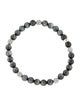 Lagos Five Station Hawk's Eye Quartz Bead Bracelet