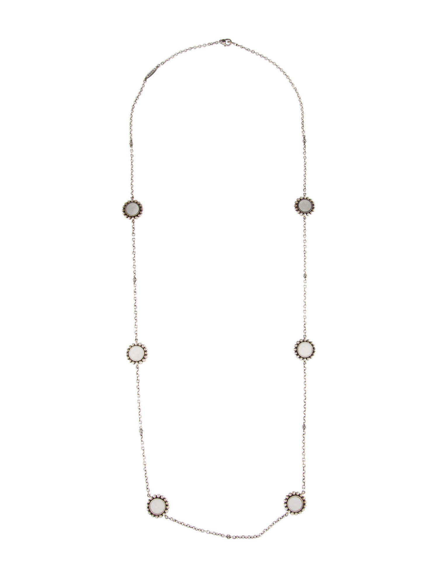 Lagos Mother of Pearl Maya Station Necklace