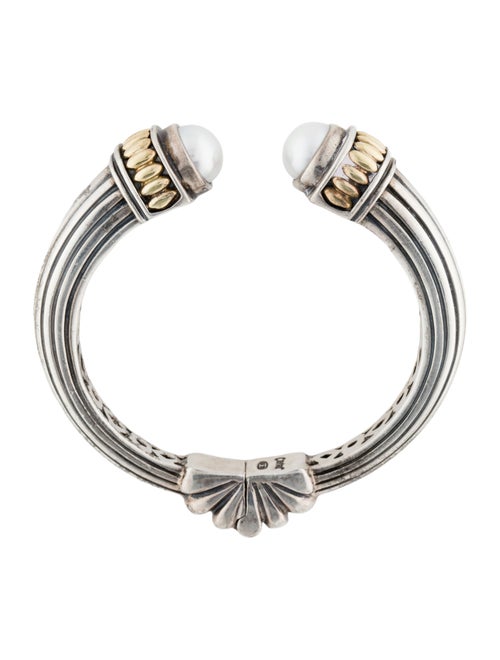Lagos Caviar Pearl Cuff Bracelet