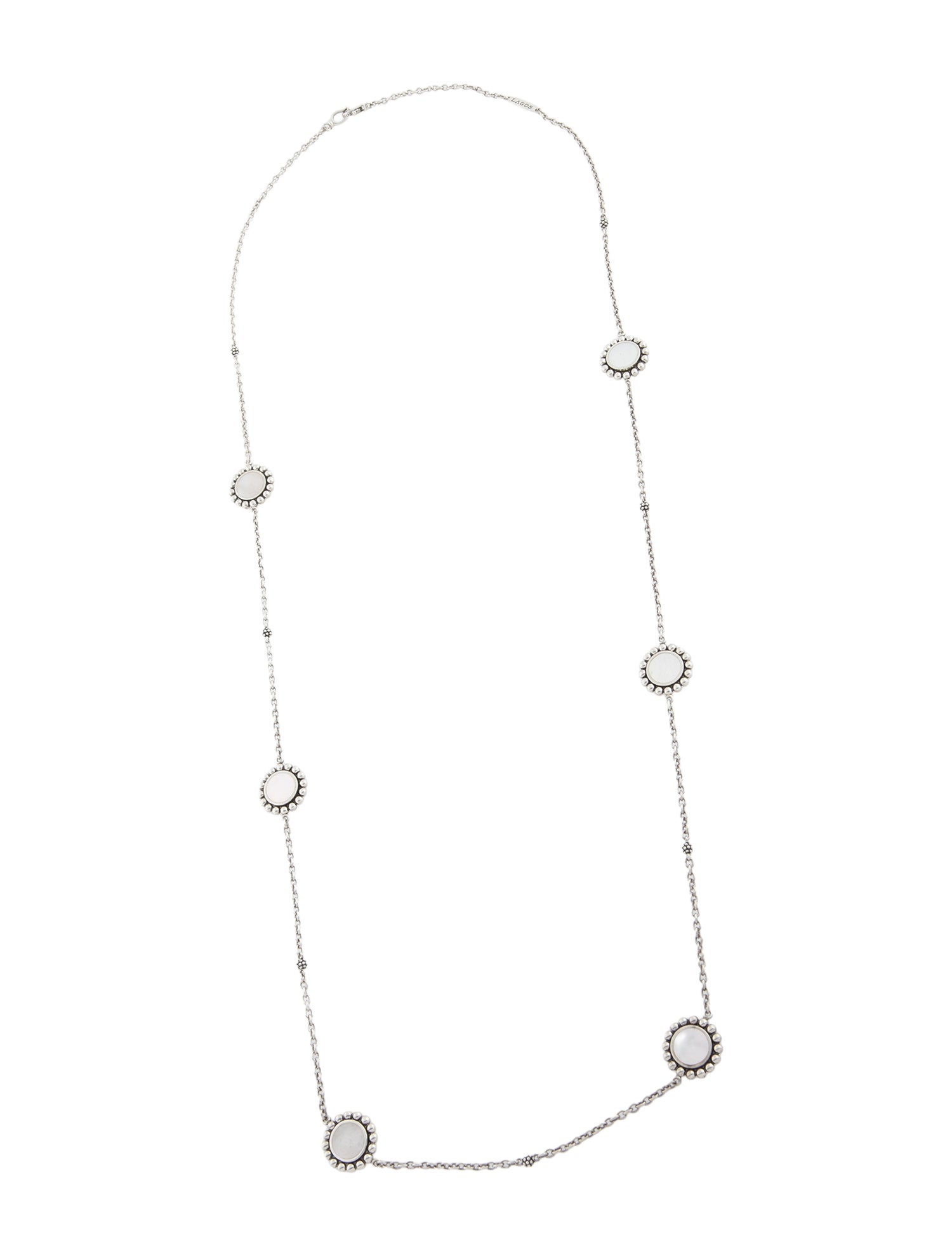 Lagos Mother of Pearl Maya Station Necklace