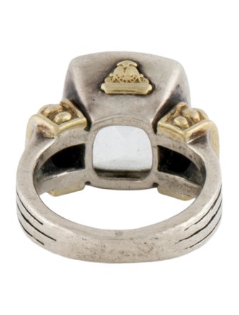 Lagos Topaz Caviar Cocktail Ring