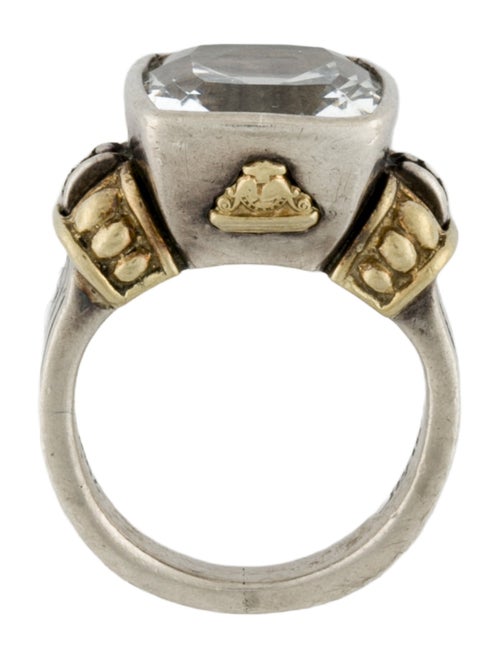 Lagos Topaz Caviar Cocktail Ring