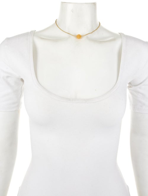 Lagos 18K Caviar Ball Pendant Necklace