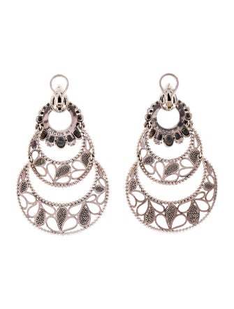 Lagos 3-Tier Chandler Drop Earrings
