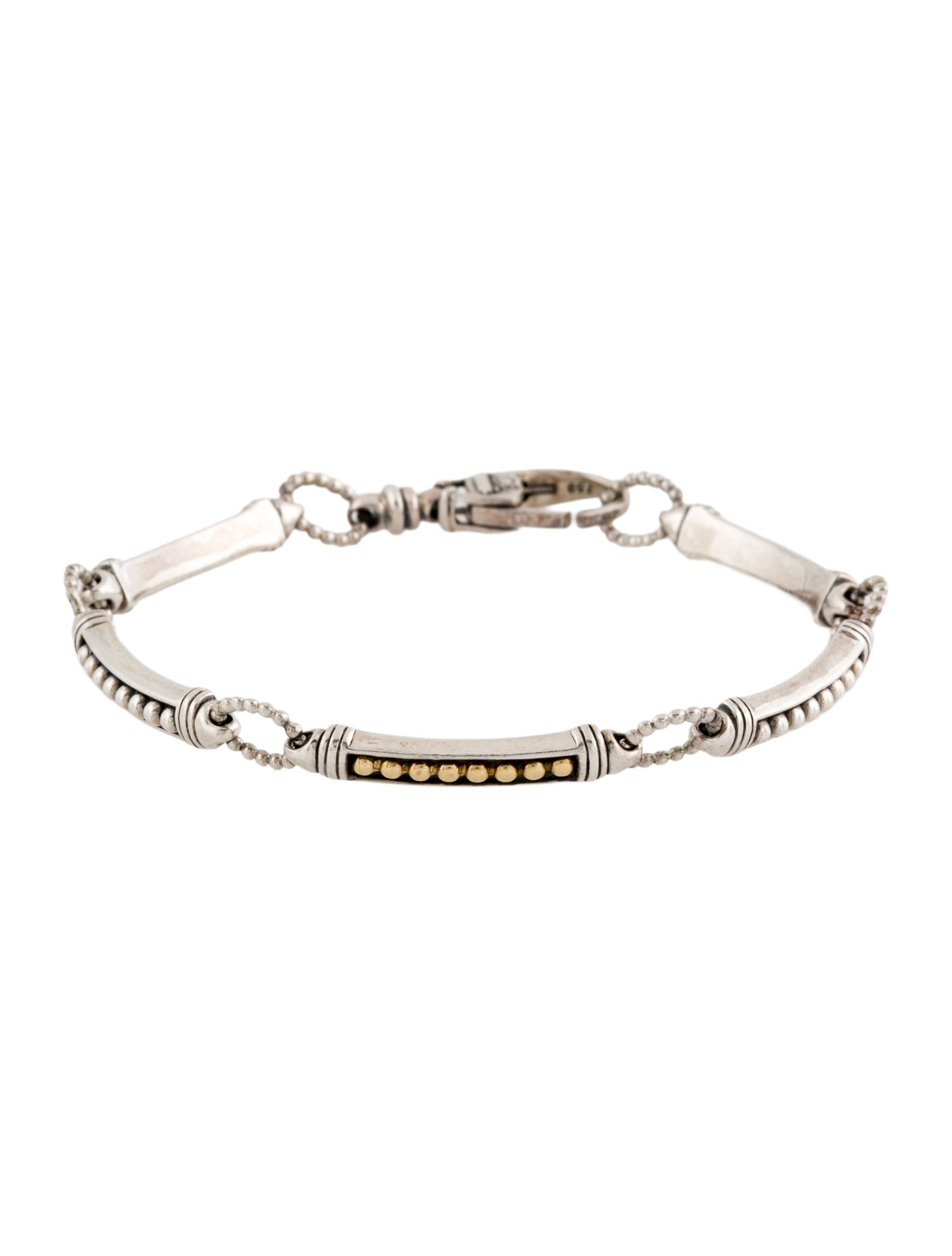 Lagos Two-Tone Link Bracelet