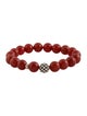 Lagos Carnelian Maya Station Bead Bracelet