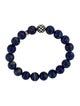 Lagos Lapis Lazuli Maya Station Bead Bracelet