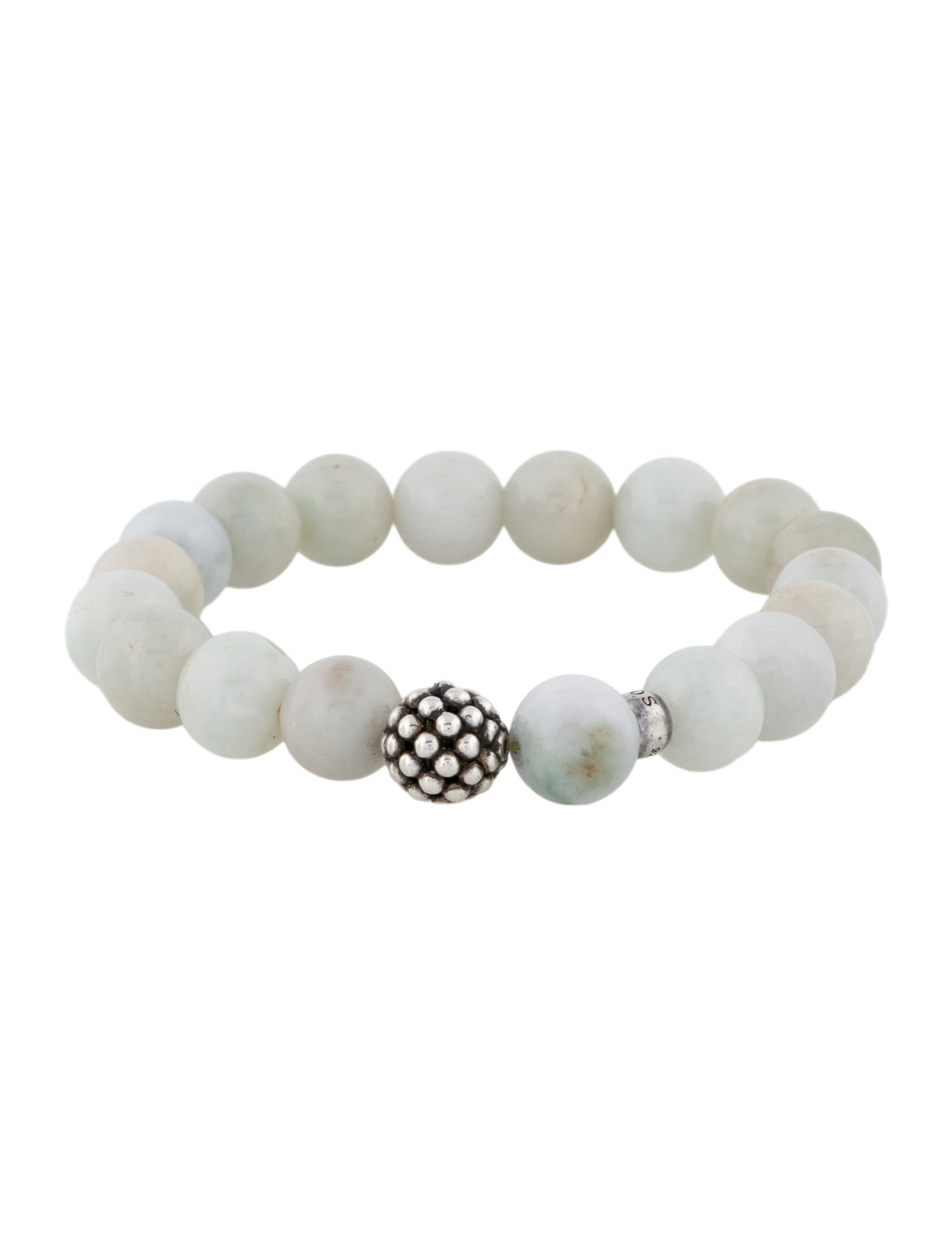 Lagos Jadeite Maya Station Bead Bracelet