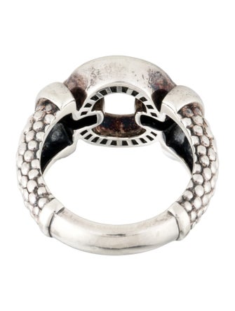Lagos Circle Caviar Ring