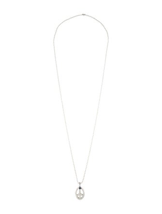 Lagos Peace Sign Pendant Necklace
