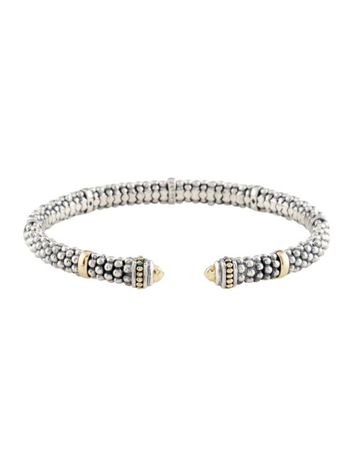 Lagos Two-Tone Caviar Versa Torque Bracelet
