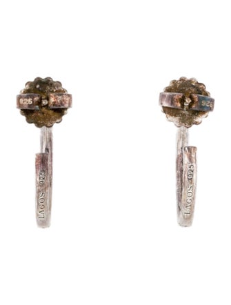 Lagos Beaded Hoop Earrings