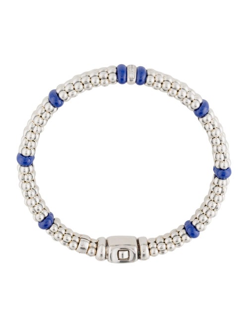 Lagos Diamond & Ceramic Single Station Bracelet