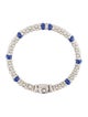 Lagos Diamond & Ceramic Single Station Bracelet
