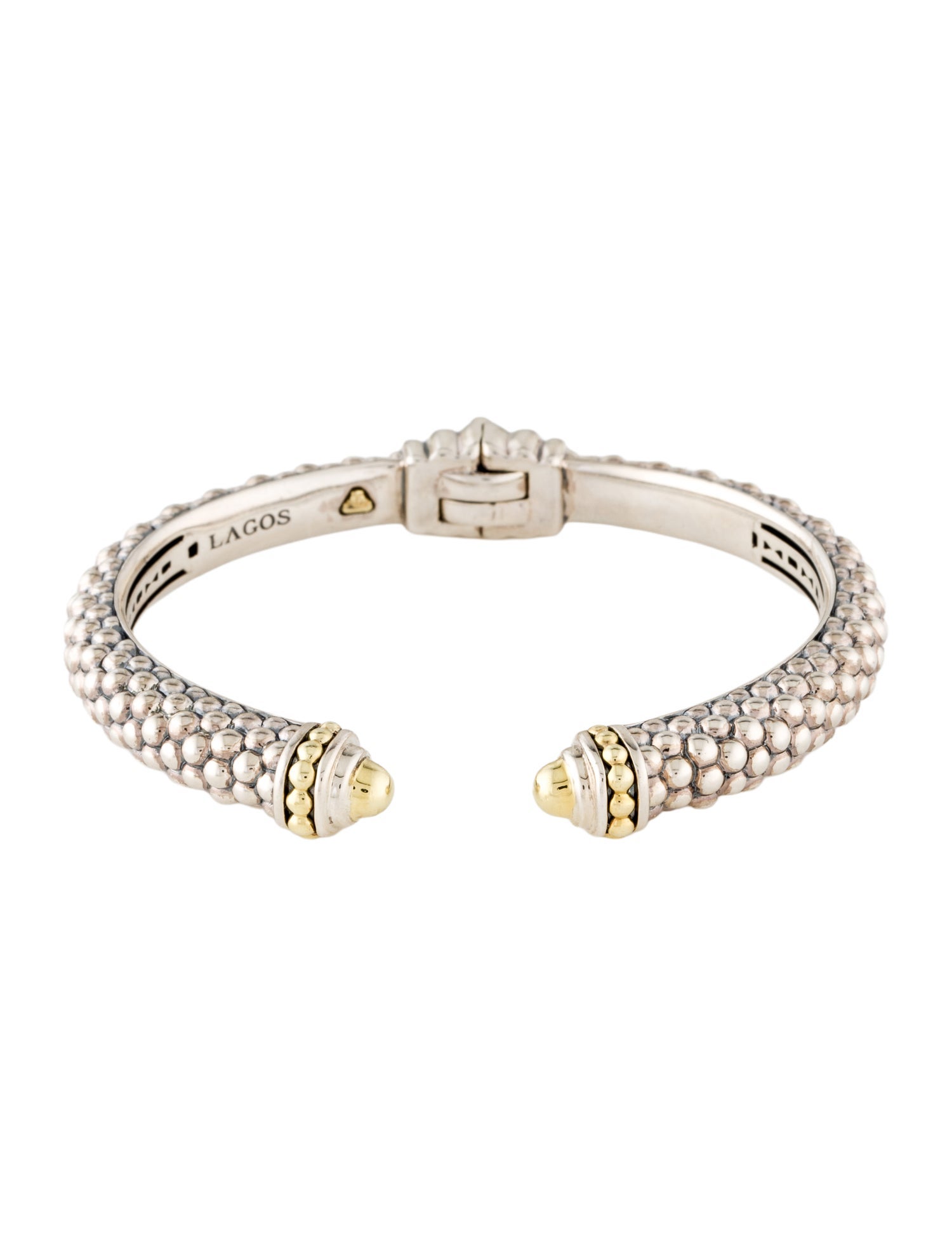 Lagos Two-Tone Cuff Bracelet