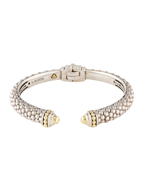Lagos Two-Tone Cuff Bracelet