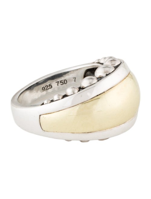 Lagos Two-Tone Caviar Graduated Band