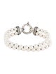 Lagos Pearl Luna Two Strand Bracelet