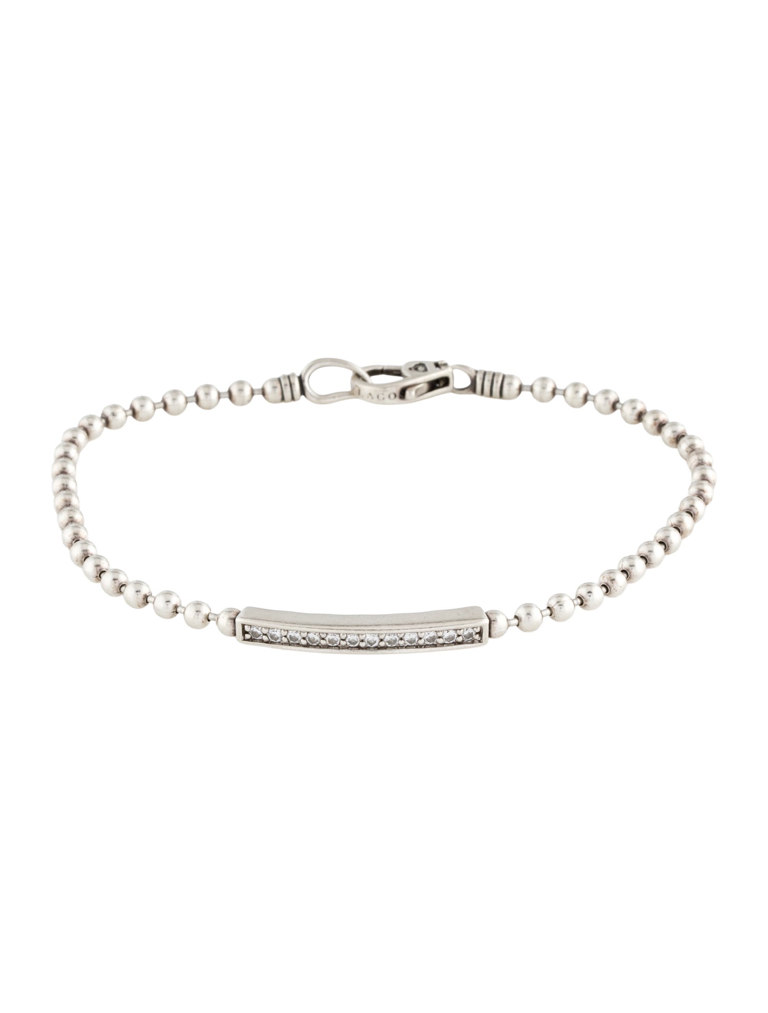 Lagos Diamond Beaded Station Bracelet