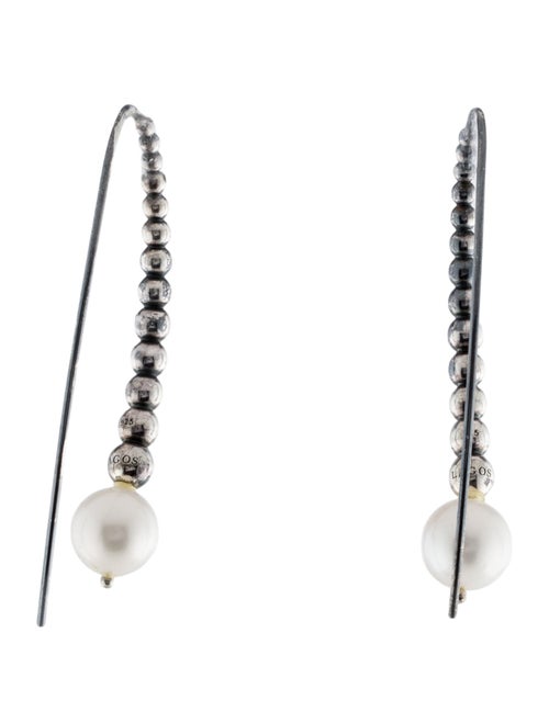 Lagos Pearl Graduated Bead Luna Earrings