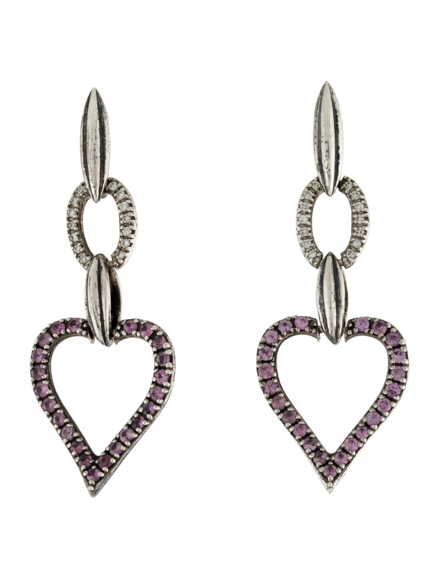 Lagos Sapphire & Diamond Drop Earrings