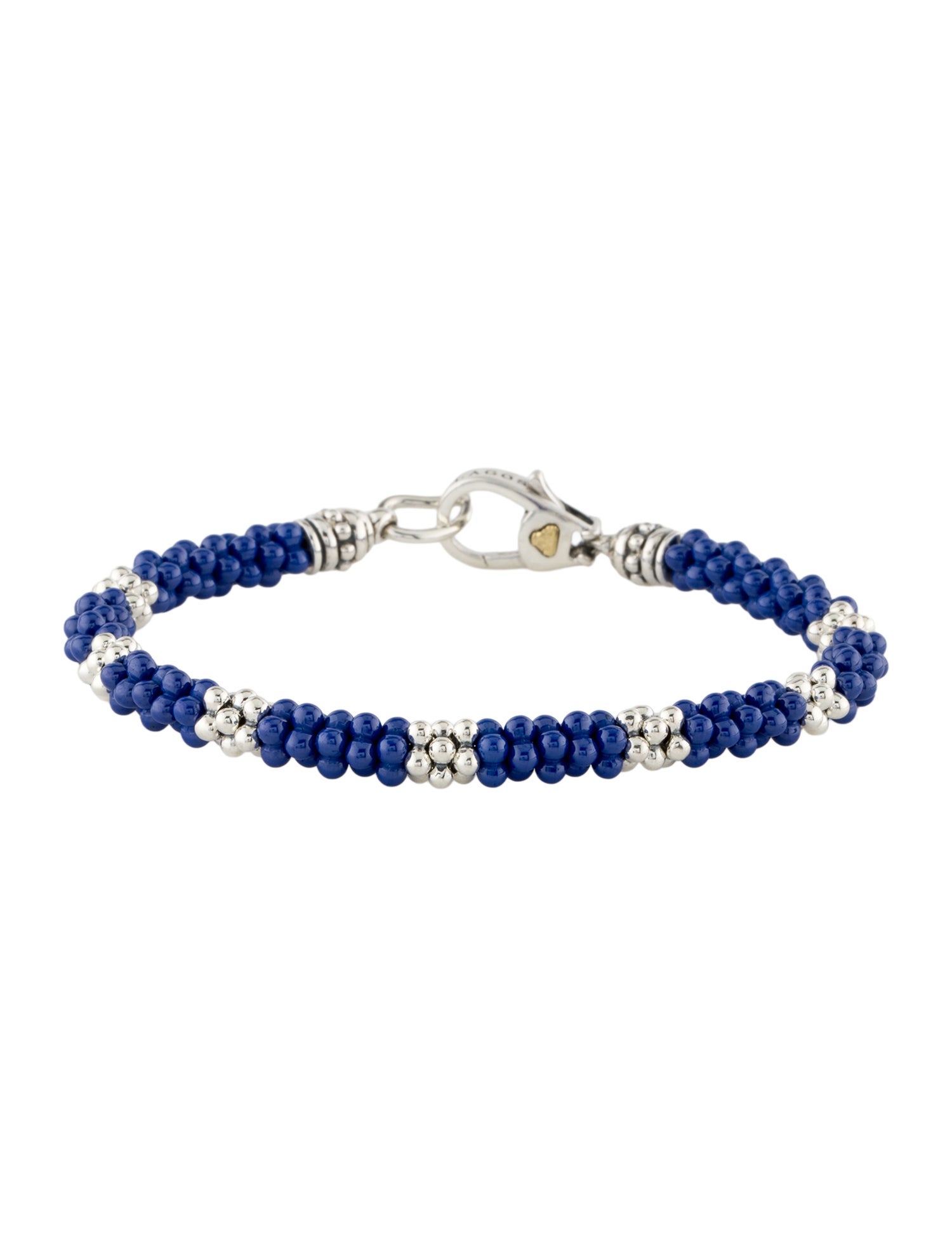 Lagos Ultramarine Seven Station Ceramic Bracelet