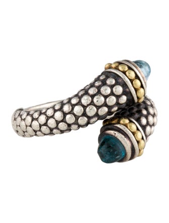 Lagos Topaz Bypass Ring