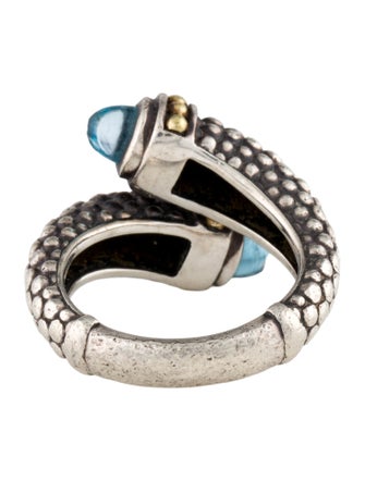 Lagos Topaz Bypass Ring