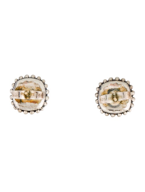 Lagos Mother of Pearl & Quartz Doublet Venus Stud Earrings