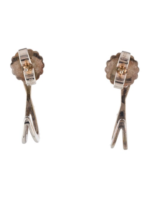 Lagos Diamond Caviar X Hoop Earrings