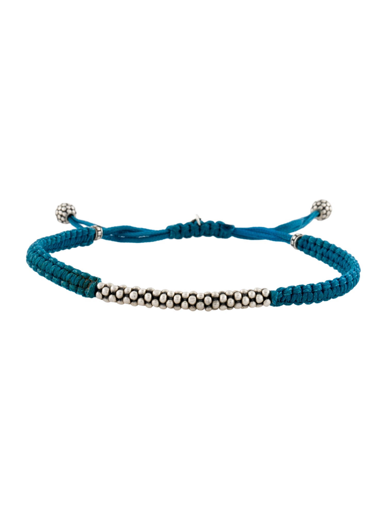 Lagos Caviar Macrame Cord Bracelet
