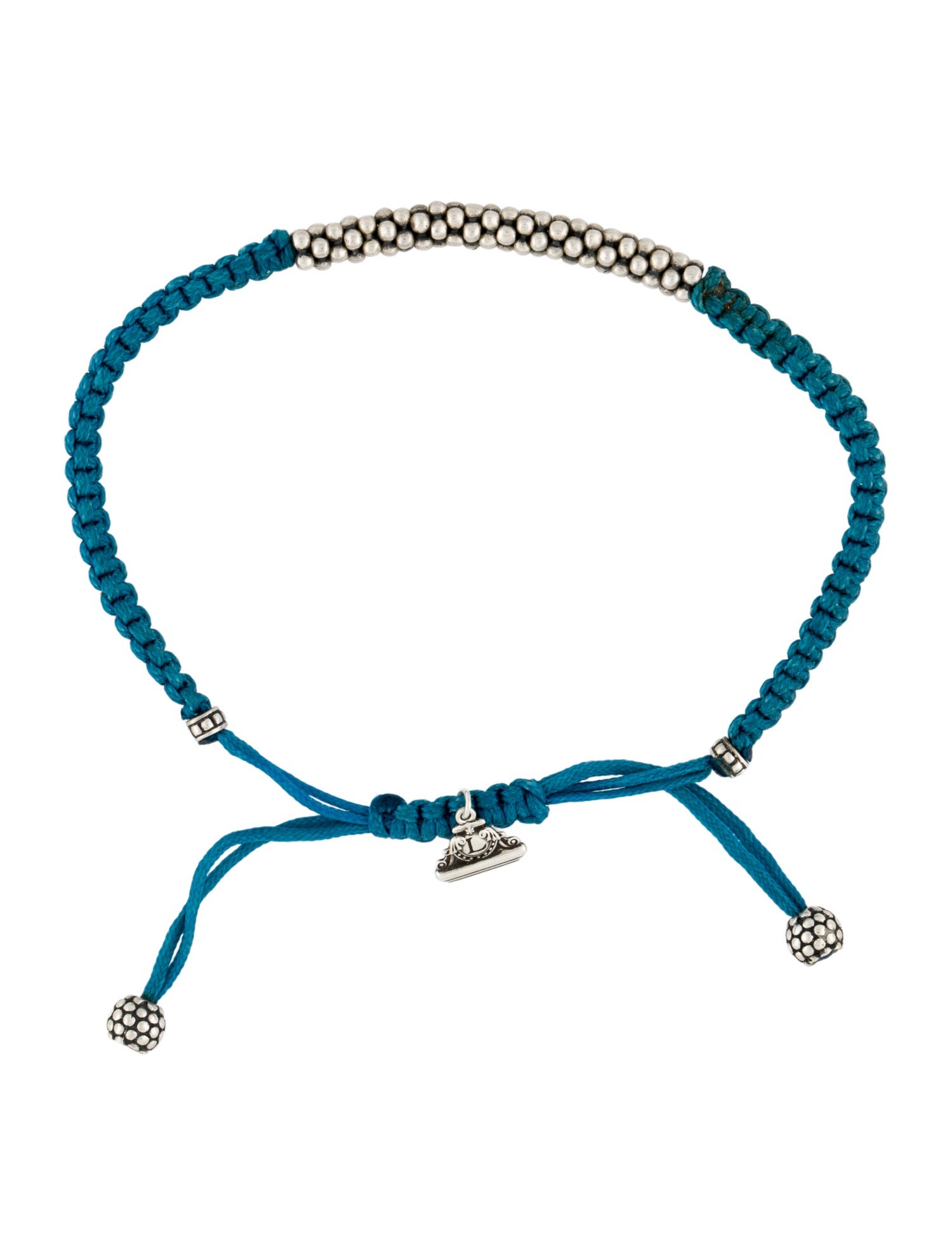 Lagos Caviar Macrame Cord Bracelet