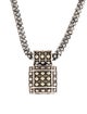 Lagos Two-Tone Pendant Necklace